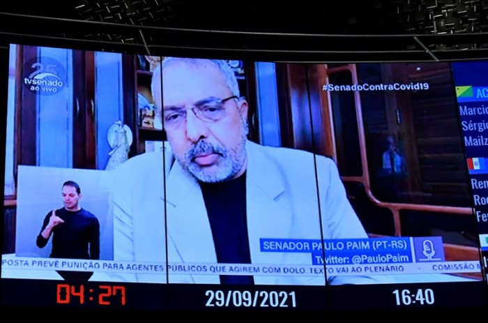 O senador Paulo Paim pediu um novo debate sobre essa matéria - Waldemir Barreto/Agência Senado