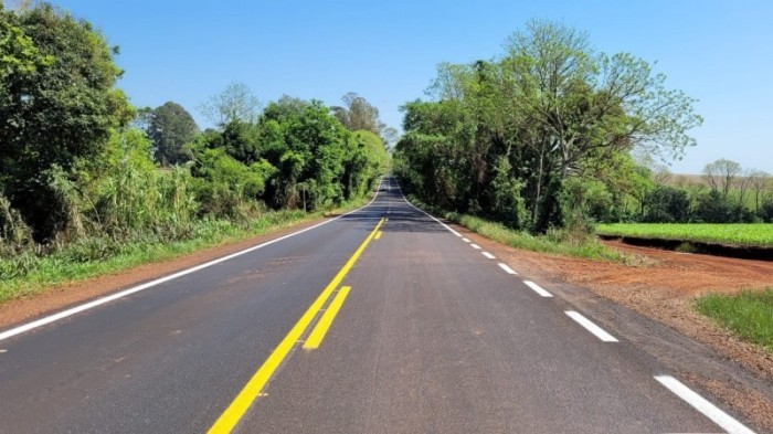 Os serviços ao longo do trecho de 50 quilômetros contaram com um aporte de R$ 7 milhões - Foto: Divulgação Daer