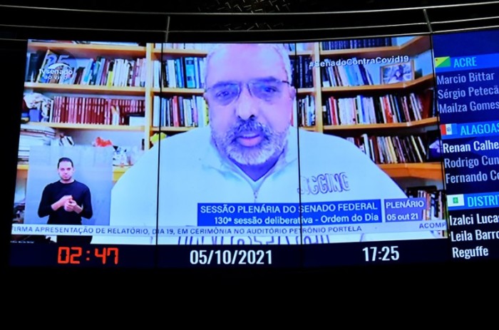 Para o senador Paulo Paim (PT-RS), é indispensável que o Brasil possa garantir o abastecimento de todo material biológico para a produção de vacinas - Waldemir Barreto/Agência Senado