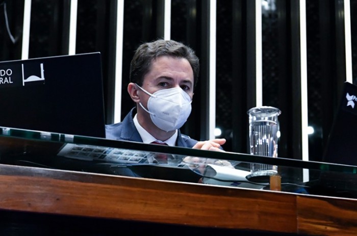 Veneziano conduz sessão deliberativa no Plenário, em setembro - Waldemir Barreto/Agência Senado