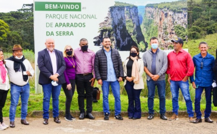 Wanderlei Barbosa e prefeitos da região do Jalapão e do Parque do Cantão/Vale do Araguaia em visita técnica no estado do Rio Grande do Sul - Foto: Governo do Tocantins
