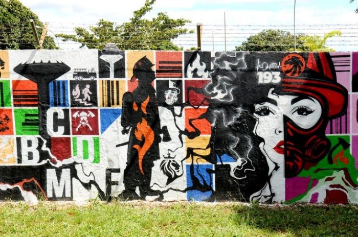 O grafite é uma das manifestações culturais que serão tema de audiência pública - (Foto: Paulo H Carvalho/Agência Brasília)
