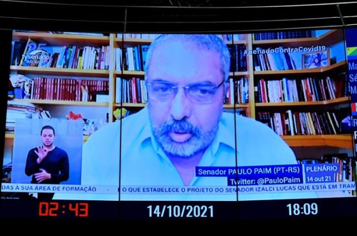 O senador Paulo Paim (PT-RS) disse que o racismo estrutural no Brasil é algo real e seu enfrentamento é imprescindível - Waldemir Barreto/Agência Senado