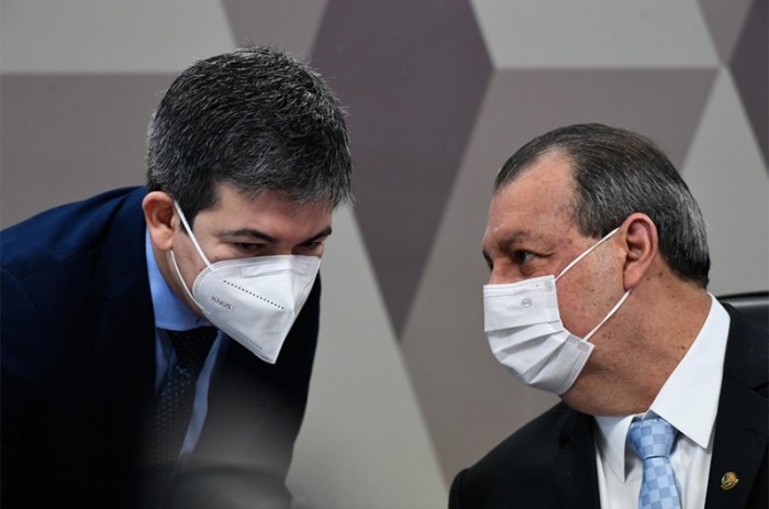 A proposta é do presidente e do vice da CPI, senadores Omar Aziz (PSD-AM) e Randolfe Rodrigues (Rede-AP) - Jefferson Rudy/Ag?ia Senado