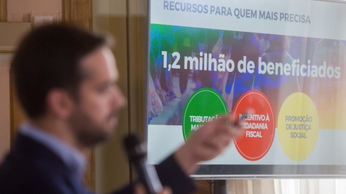 Devolve ICMS vai alcançar mais de 10% da população gaúcha, disse Leite - Foto: Felipe Dalla Valle / Palácio Piratini