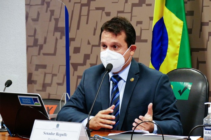 O presidente da Comissão, senador Reguffe (Podemos-DF), lamentou a falta de colegas para votar as matérias previstas - Roque de Sá/Agência Senado