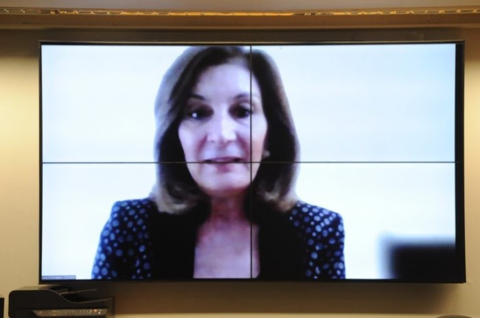 Eliana Regina disse que os dados da Vigitel são fundamentais para os gestores de saúde - (Foto: Gustavo Sales/Câmara dos Deputados)
