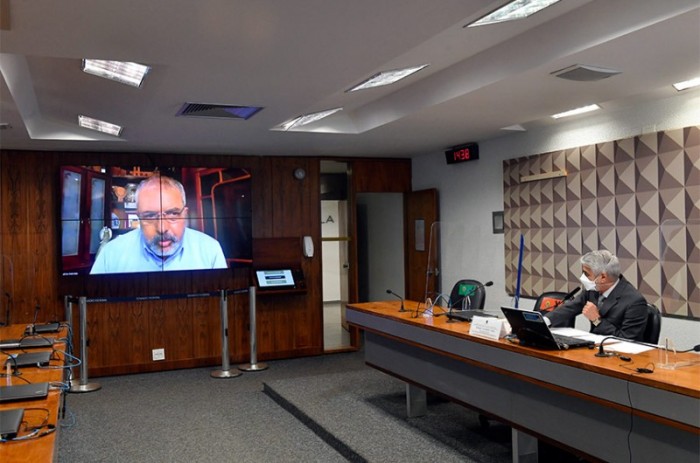 O relator do projeto, Paulo Paim, e o presidente da CDH, Humberto Costa - Leopoldo Silva/Agência Senado