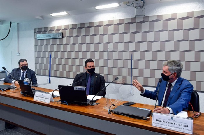 A audiência pública foi presidida pelo senador Styvenson Valentim (Podemos-RN) - Roque de Sá/Agência Senado