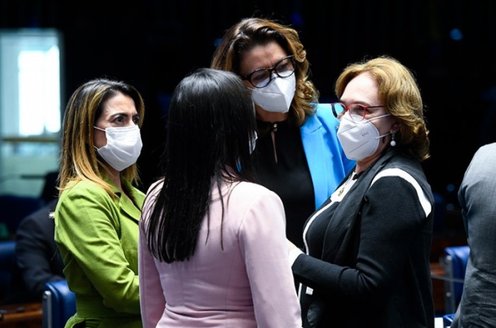 O pedido por essa pauta especial foi da procuradora da Mulher no Senado, senadora Leila Barros (Cidadania-DF) - Marcos Oliveira/Agência Senado