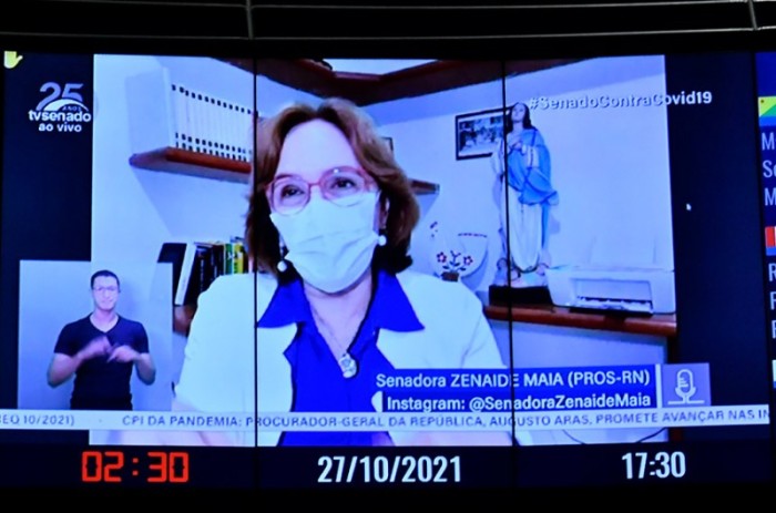 Para a senadora Zenaide Maia (Pros-RN) não há porque privatizar uma empresa que gera lucro - Waldemir Barreto/Agência Senado