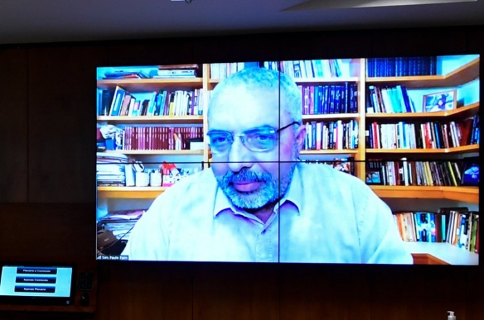 O senador Paulo Paim é o presidente da Comissão Mista sobre Migrações e Refugiados (CMMIR) - Leopoldo Silva/Agência Senado