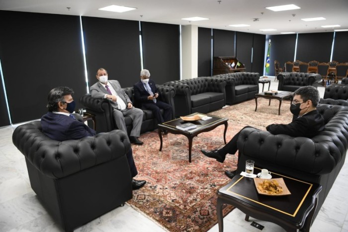 O senador Omar Aziz (PSD-AM), que presidiu a CPI, disse que o ministro não comentou o conteúdo do relatório, já que poderá julgar alguns dos indiciados - Agência Senado