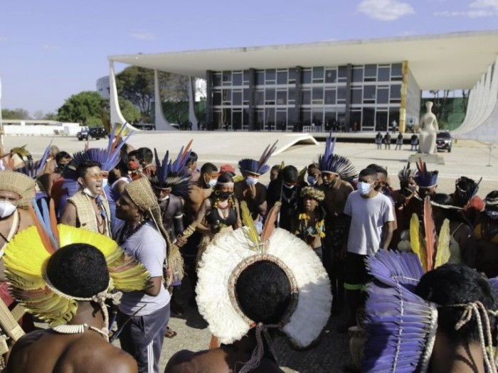 STF deve julgar suposta omissão do governo no combate à pandemia em aldeias indígenas - (Foto: Fabio Rodrigues Pozzebom/Agência Brasil)