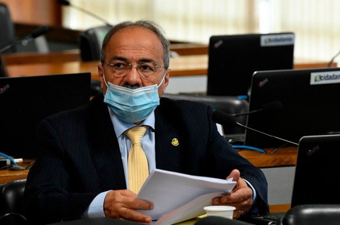 O senador Chico Rodrigues (DEM-RR) foi o autor do requerimento de homenagem - Edilson Rodrigues/Agência Senad