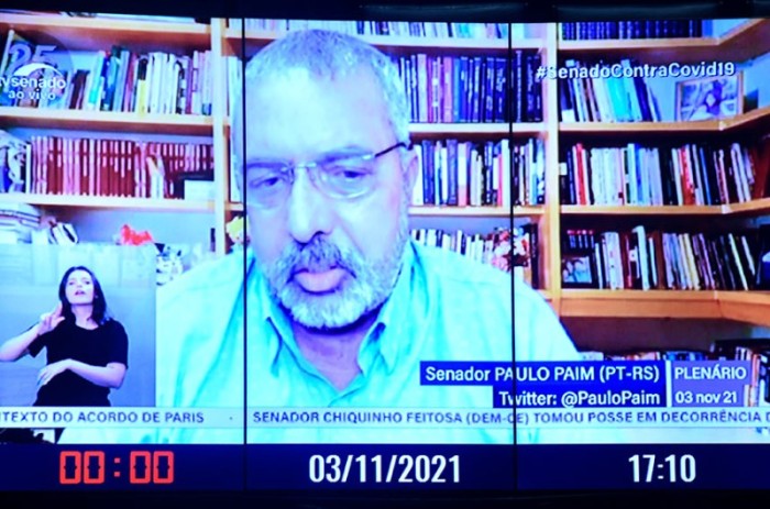 O senador Paulo Paim (PT-RS) lembrou que o Dia da Consciência Negra é comemorado em 20 de novembro, data da morte de Zumbi dos Palmares - Agência Senado