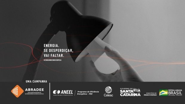 A campanha nacional Consumo Consciente Já está a todo vapor no país e a Celesc, em uma união de esforços com o Ministério de Minas e Energia, a Agência Nacional de Energia Elétrica (Aneel) e a Associação Brasileira de Distribuidoras de Energia Elétrica (A