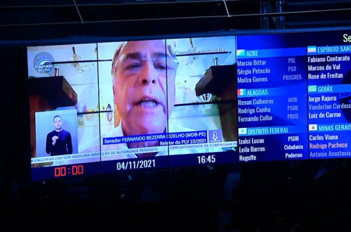 Como o relator no Senado, senador Fernando Bezerra Coelho (MDB-PE), modificou trecho do texto e acatou uma emenda, o projeto volta à Câmara - Jefferson Rudy/Agência Senado