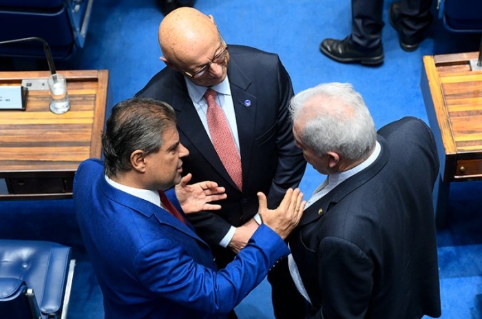 O senador Nelsinho Trad (PSD-MS) é o relator na CAS, o senador Otto Alencar (PSD-BA), na CAE, e o senador Esperidião Amin (PP-SC), na CI - Marcos Oliveira/Agência Senado