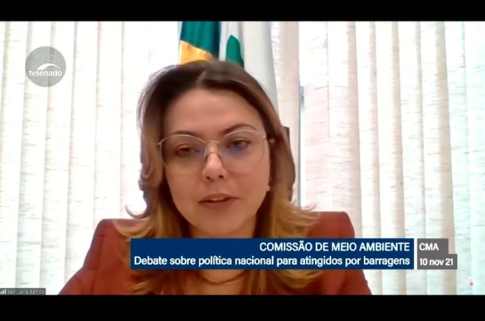 A senadora Leila Barros, relatora do projeto, prometeu entregar o seu parecer "o mais rápido possível", pois as audiências públicas a ajudaram a mitigar as dúvidas - Reprodução/Tv Senado