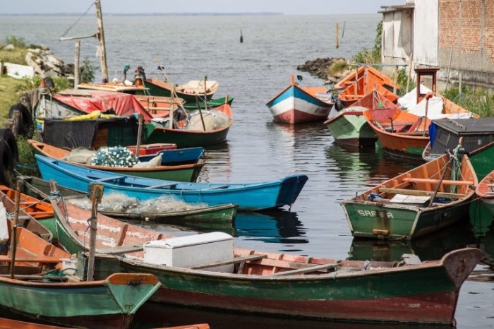 O INSS detectou pagamentos indevidos em mais de 20 mil contas de pescadores artesanais - (Foto: Gustavo Vara/Prefeitura de Pelotas-RS)