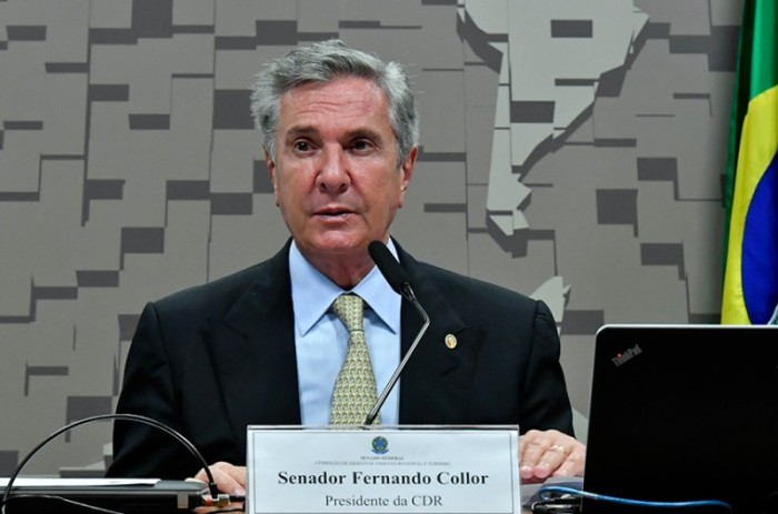 Presidente da comissão, o senador Fernando Collor é autor da iniciativa para o ciclo de debates - Waldemir Barreto/Agência Senado