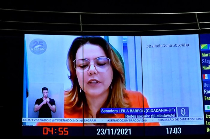 Leila Barros (Cidadania-DF) lembrou que o HCB integra a rede pública de assistência à saúde do Distrito Federal desde 2013 - Waldemir Barreto/Agência Senado