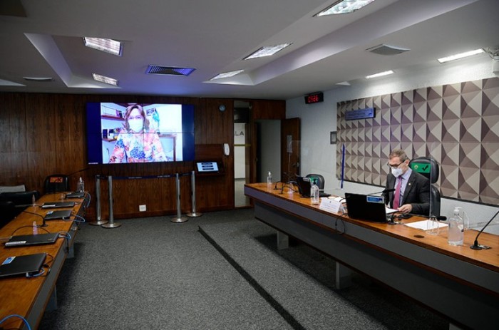 Favorável ao projeto, a relatora, Zenaide Maia, criticou os obstáculos da reforma trabalhista para que o trabalhador tenha acesso à justiça gratuita - Pedro França/Agência Senado