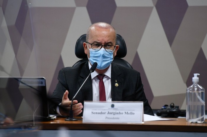 Jorginho Mello é presidente da CPI - Edilson Rodrigues/Agência Senado