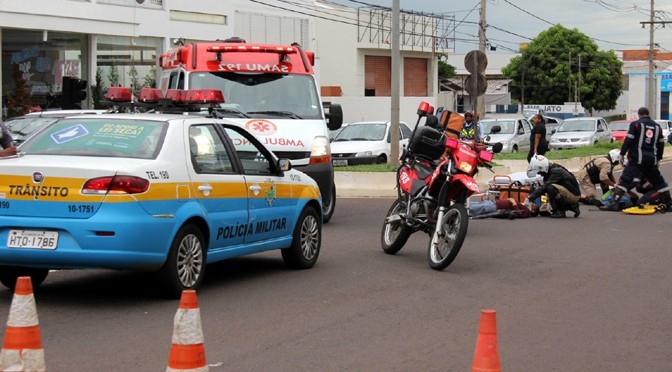Acidentes de trânsito registrados online auxiliam o policiamento