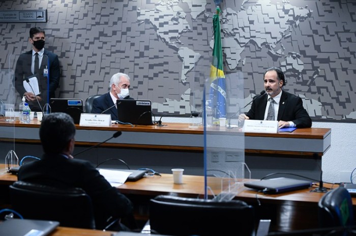 Lima disse que o papel do Cade tem que ser o de viabilizar o negócio econômico, o crescimento econômico com o foco no consumidor - Marcos Oliveira/Agência Senado