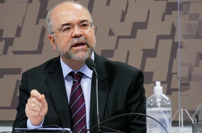 Haroldo Ribeiro foi sabatinado, na última terça-feira (30), pela Comissão de Relações Exteriores e Defesa Nacional (CRE) - Roque de Sá/Agência Senado