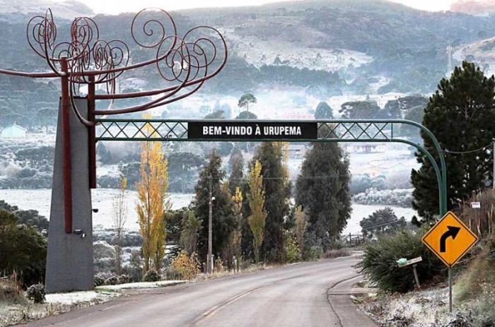 Título concedido à cidade mais fria do país teve origem em projeto do Senado - Marleno Muniz Farias/Divulgação Urupema