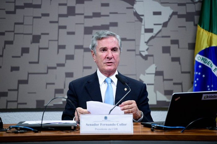 Fernando Collor preside a Comissão de Desenvolvimento Regional - Pedro França/Agência Senado