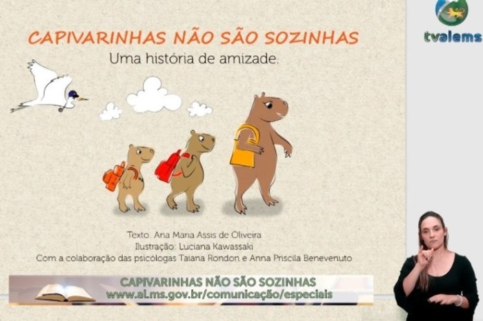 Ler é Viver destaca livro de poemas produzidos na pandemia e e-books da ALEMS 