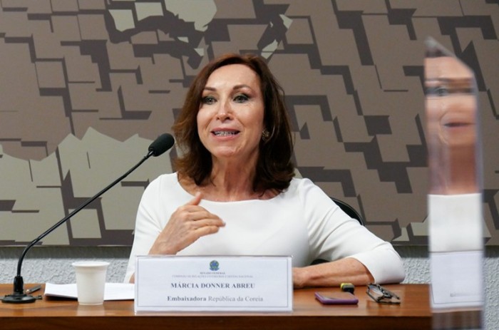 A indicação da diplomata Márcia Donner Abreu para a embaixada brasileira na República da Coreia foi aprovada por 41 votos favoráveis, quatro contrários e três abstenções - Roque de Sá/Agência Senado