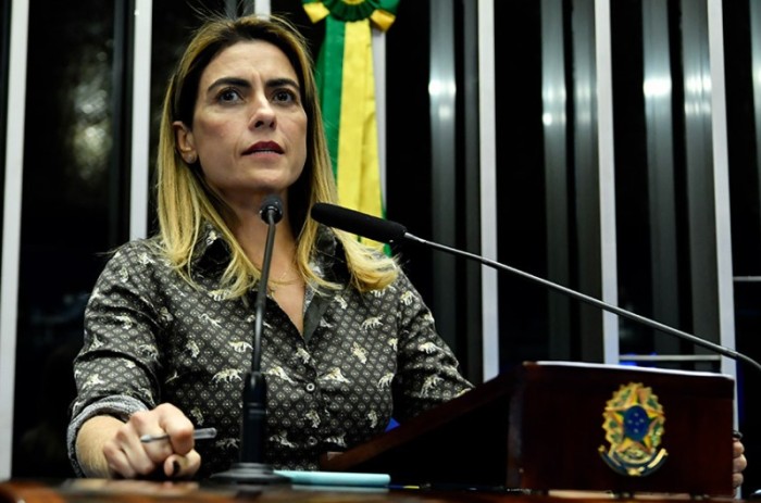 Para a senadora Soraya Thronicke (PSL-MS) a escolha do senador Wellington Fagundes (PL-MT) é "nula de pleno direito" - Waldemir Barreto/Agência Senado