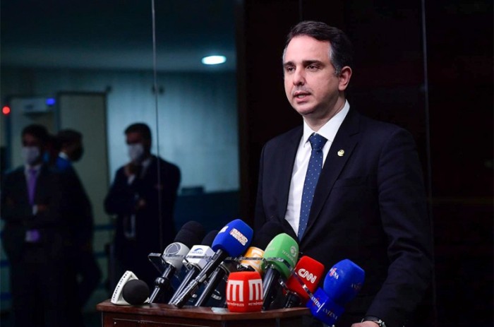 O presidente do Senado confirmou que haverá sessão do Congresso Nacional na sexta-feira (17) para a apreciação de vetos e da proposta de Orçamento. - Marcos Brandão/Senado Federal