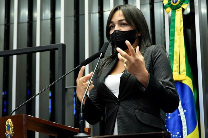 A senadora Eliziane Gama (Cidadania-MA) fez um apelo para que o presidente do Senado, Rodrigo Pacheco (PSD-MG), coloque em votação o projeto - Agência Senado