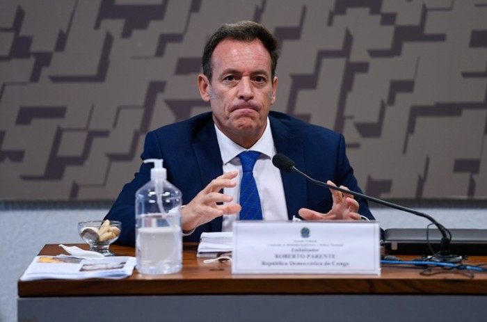 A indicação do diplomata Roberto Parente para embaixador do Brasil na República Democrática do Congo foi aprovada por 39 votos favoráveis, dois contrários e uma abstenção - Edilson Rodrigues/Agência Senado