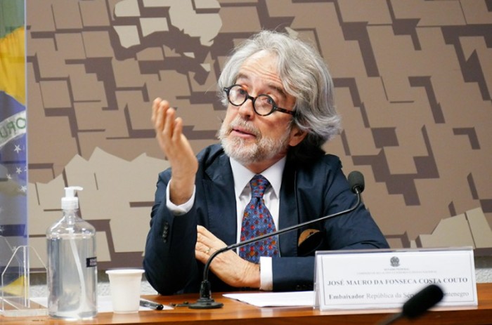 Os senadores aprovaram em Plenário com 41 votos a favor, 2 contrários e 4 abstenções, a indicação do diplomata José Mauro da Fonseca Costa Couto para embaixador do Brasil na Sérvia e, cumulativamente, em Montenegro. - Roque de Sá/Agência Senado