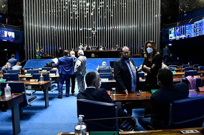 Plenário do Senado em sessão na quinta-feira, dia 16 - Geraldo Magela/Agência Senado