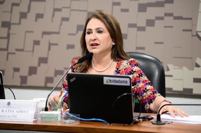 A senadora, que está em isolamento, reiterou a necessidade da vacinação contra a covid-19 - Pedro França/Agência Senado