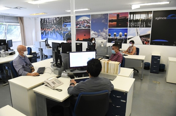 Equipe de editores da Agência Senado - Roque de Sá/Agência Senado
