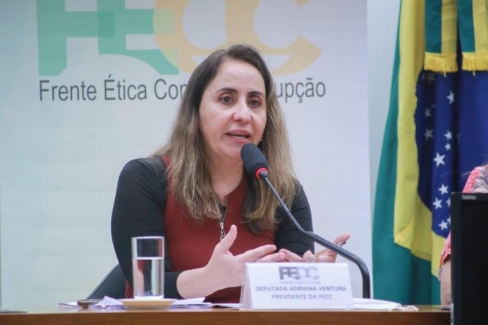 Adriana Ventura: publicidade de dados é necessária para manter controle social sobre o Estado - (Foto: Paulo Sérgio/Câmara dos Deputados)