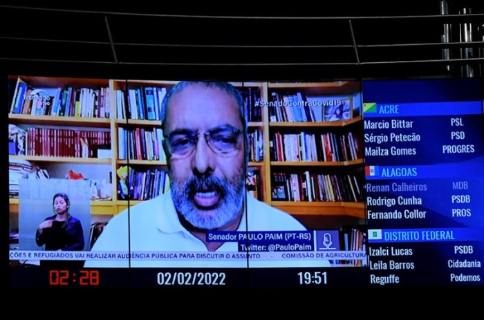 O senador Paulo Paim (PT-RS) disse que o assassinato foi uma “verdadeira barbárie” e que as imagens veiculadas pela imprensa “são chocantes” - Roque de Sá/Agência Senado