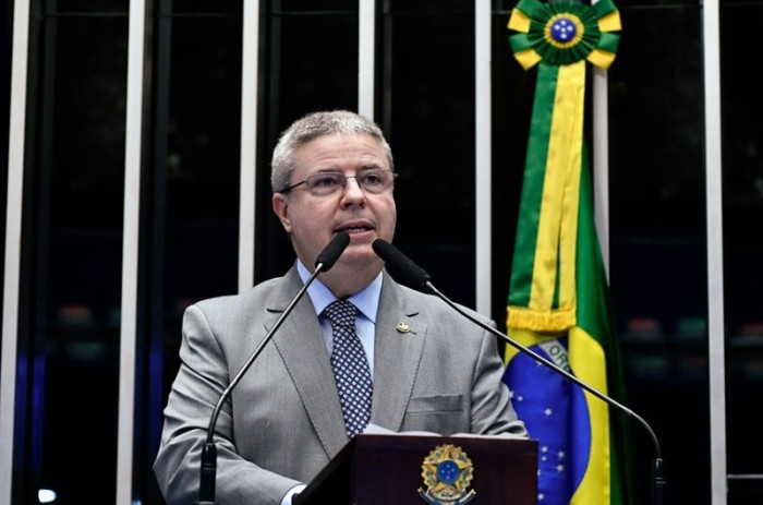 O senador Antonio Anastasia (PSD-MG) se despediu do Senado. Ele renunciou ao mandato, por ter sido escolhido para o cargo de ministro do TCU - Geraldo Magela/Agência Senado