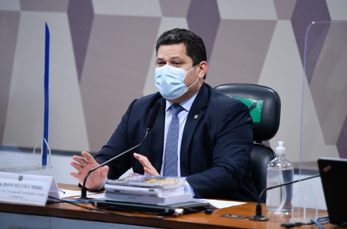 O senador Davi Alcolumbre (DEM-AP), que é judeu, foi um dos que se manifestaram, em nota oficial - Edilson Rodrigues/Agência Senado