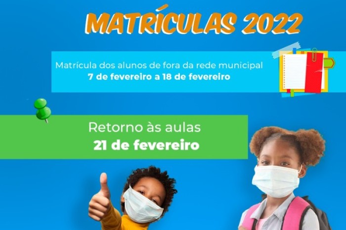 Smed já matriculou 39.753 do total de 51.300 vagas; matrículas de alunos de fora da rede municipal vão até dia 18