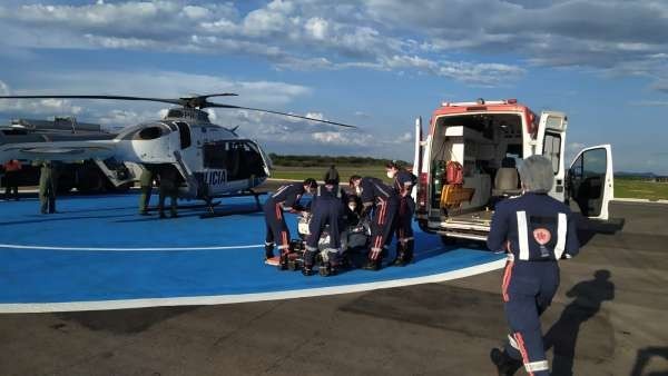Ciopaer da SSPDS realiza transporte aeromédico de Crateús ao município de Sobral